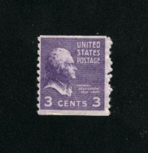 USA #807  8 used 1938 -1954 PD .08