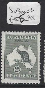  AUSTRALIA   (P2302B) KANGAROO 2 D SG  3   MOG   COPY 1