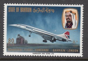 Bahrain 244 Airplane MNH VF