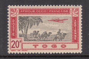 Togo C12 Airplane MNH VF