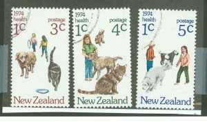 New Zealand #B89-B91  Single (Complete Set)