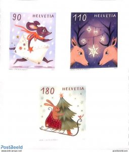 Stamps of Switzerland 2022 MNH** - Christmas.