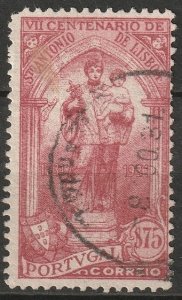 Portugal 1931 Sc 531 used small stain