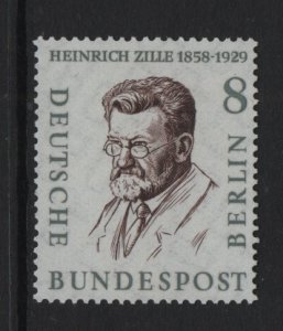 Germany  Berlin   #9N149  MNH 1958  famous men 8pf