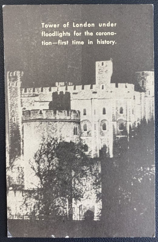 1937 London England Postcard Cover To Toronto Canada Tower Of London