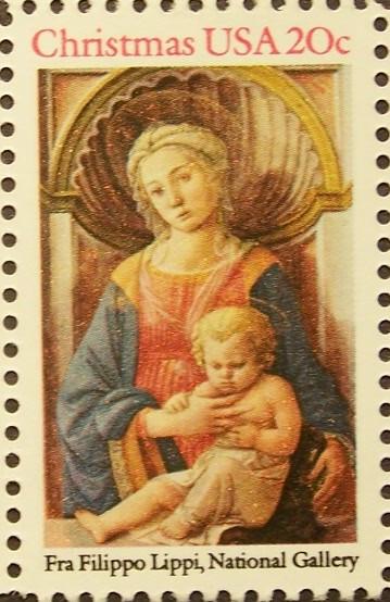 # 2107  20c Madonna & Child By Fra Filippo Lippi, MNH (6619)