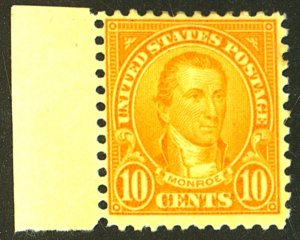 U.S. #642 MINT OG HR