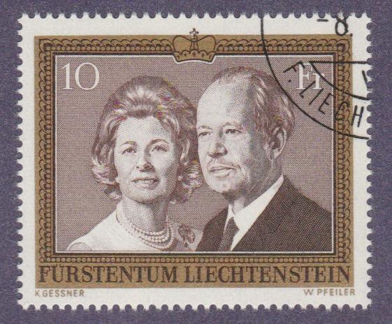 Liechtenstein 557 Prince Franz Joseph II & Princess Gina