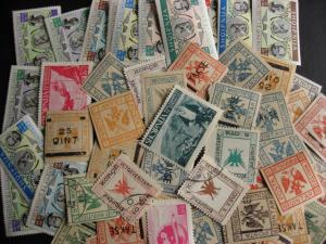 Albania mixture of 50 old likely fakes, unauthorized