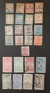 MOROCCO Postage Due Parcel Post Stamp Lot Used MH OG Unused T6487