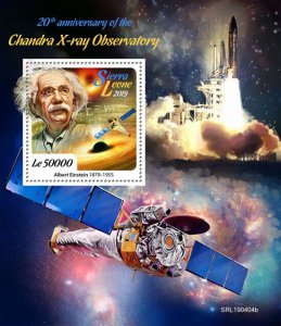 Sierra Leone 2019 MNH Space Stamps Chandra X-Ray Observatory Einstein 1v S/S