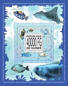 Guinea 2013 MNH - FISHES. Yvert&Tellier Code: 1581. Michel Code: 10068 / Bl.2293