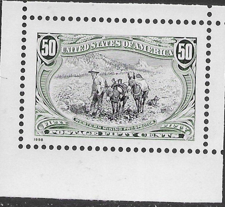 US #3209g MNH 1898 Trans-Mississippi Stamp.  Very Nice.