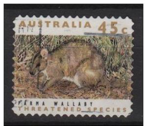 Australia 1992 - Scott 1241 used - 45c, Parma Wallaby 