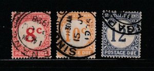 Straits Settlements J4-J6 U Numerals