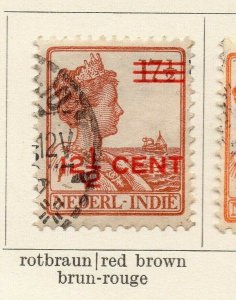 Dutch Indies Netherlands 1917-22 Issue Fine Used 12.5c. Surcharged NW-170605