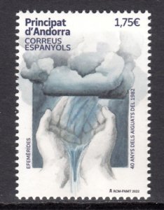 ANDORRA (S) 2022 NATURE DISASTER FLOODS 1982 WEATHER WATER