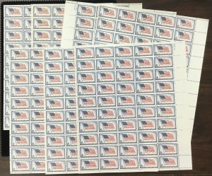 1094    48-Star U.S. Flag    7 MNH  4c sheet of 50   FV $14.00  1957