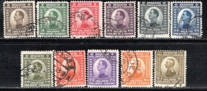 Yugoslavia  Scott # 1 - 11, used