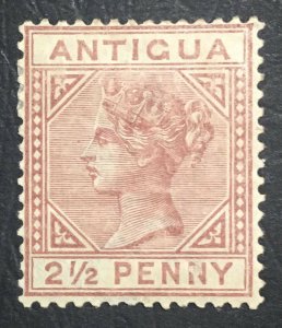 MOMEN: ANTIGUA SG #22 1882 CROWN CA MINT OG H LOT #60648