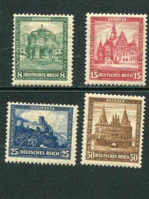 Germany #B38-41  Mint VF NH