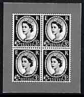 Cinderella - Great Britain 1952 Wilding 3d block of 4 ill...