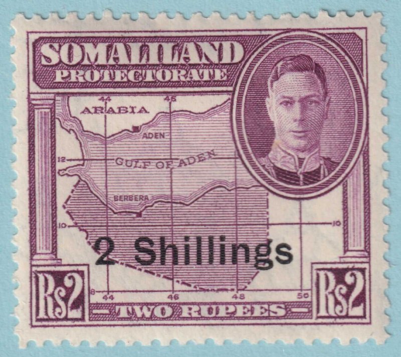 SOMALILAND PROTECTORATE 124  MINT HINGED OG * NO FAULTS VERY FINE! - AVI