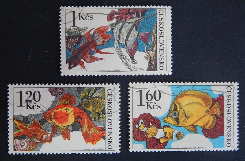 Czech Republic, Fish, series, Czechoslovakia, (114(IR))