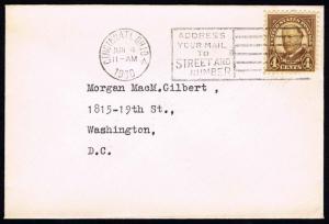 US #685 TAFT DEFINITIVE 4 c. CINCINNATI OHIO 1ST DAY COVER 1930 - VF (ESP#683)