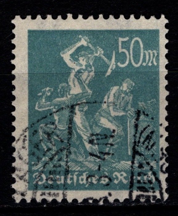 Germany 1923 Miners & Farmers, 50m [Fine Used]