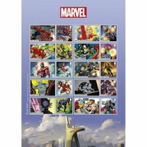 Royal Mail - Marvel - Collector sheet of stamps - Mint