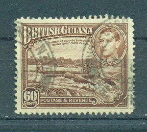 British Guiana sc# 237 (1) used cat value $10.00