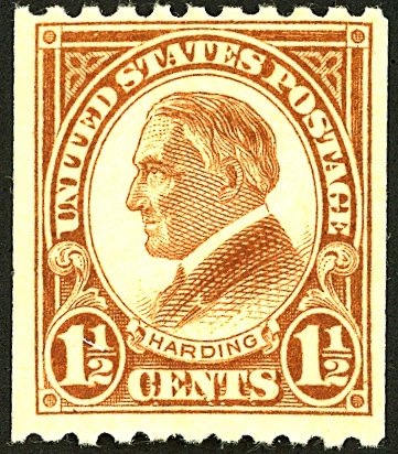 U.S. #605 MINT OG LH 