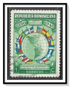 Dominican Republic #351 Pan American Union Used