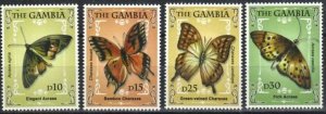 Gambia Stamp 3221-3224  - Butterflies of the Gambia