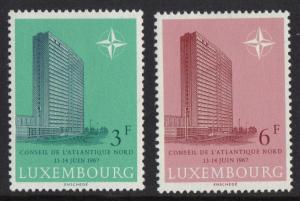 Luxembourg  #452-453  MNH  1967 NATO