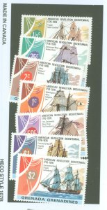 Grenada Grenadines #174-180  Single (Complete Set)