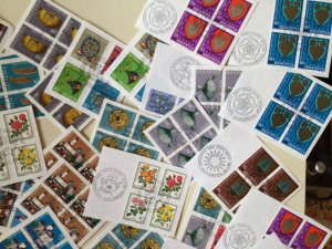 Switzerland stamps on paper some blocks &  duplicate stamps A9830