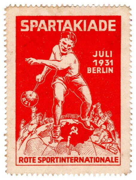 (I.B) Germany Cinderella : Spartakiade (Berlin 1931)