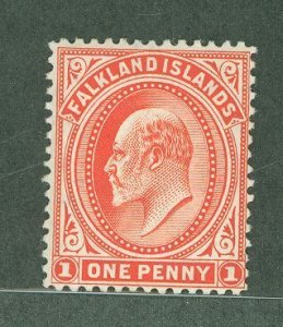 Falkland Islands #23a Mint (NH) Single (King)