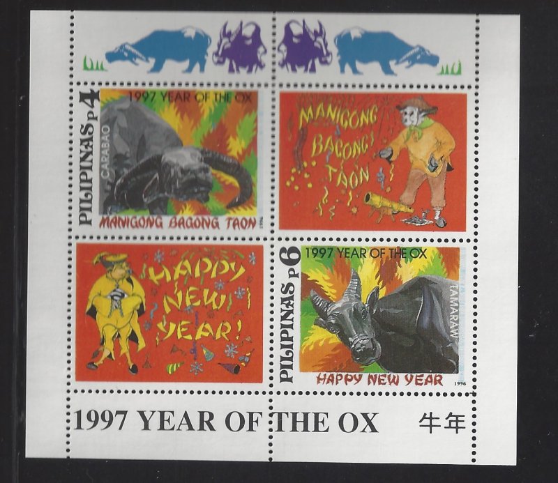 2447a 1997 Year of the Ox CV$4