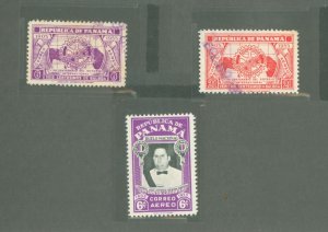 Panama #C150-C151/C152A Used Single (Complete Set)