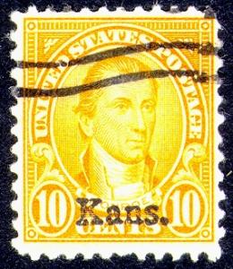 668 10c Monroe VF