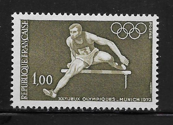 FRANCE, 1348, MNH, OLYMPIC HURDLES