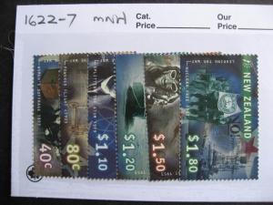 NEW ZEALAND millennium set Sc 1622-27 MNH 