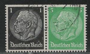 Germany Scott # 415, 418, used, se-tenant, Mi# W71