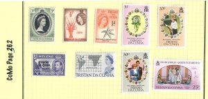 TRISTAN DA CUNHA COMO 362 used just 20¢ for the ENTIRE lot.  CV TOTALLY IGNORED