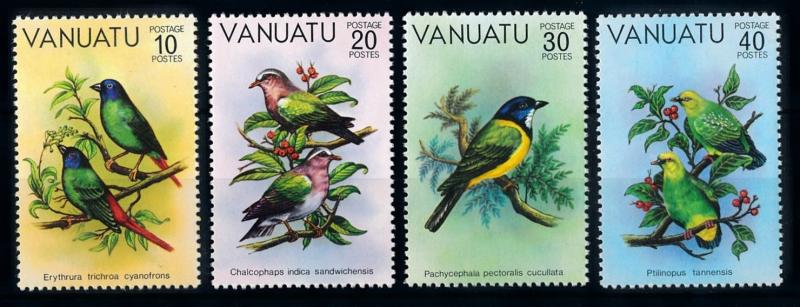 [66407] Vanuatu 1981 Birds  MLH