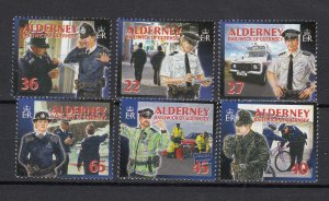 Alderney 2003 -  Police Services superb Unmounted mint NHM