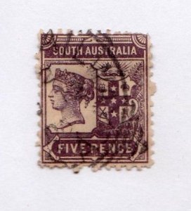 South Australia stamp #110,  used